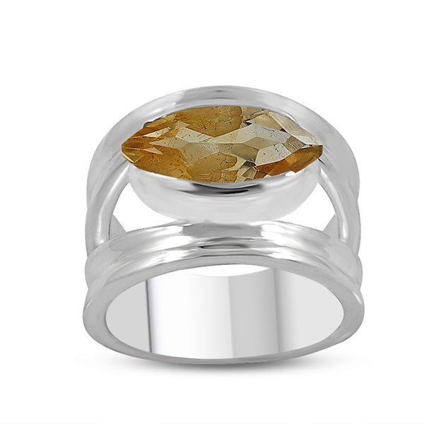 925 Sterling Silver Blue Topaz Ring