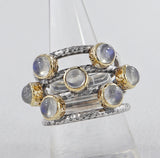 925 Sterling Silver Tourmaline Rings