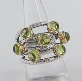 925 Sterling Silver Tourmaline Rings