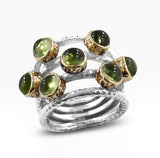 925 Sterling Silver Tourmaline Rings