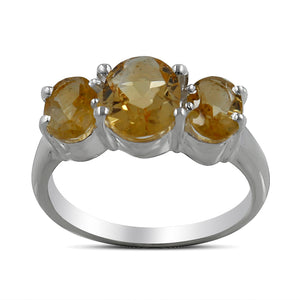 925 Sterling Silver Blue Topaz Rings