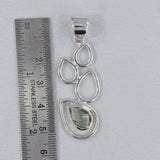 Blue Topaz 925 Sterling Silver Pendant