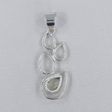 Blue Topaz 925 Sterling Silver Pendant