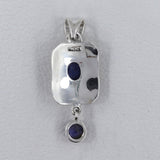 Tanzanite Gemstone Silver Pendant