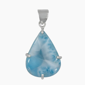 925 Sterling Silver Larimar Pendants