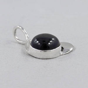 925 Sterling Silver Black Onyx Pendants