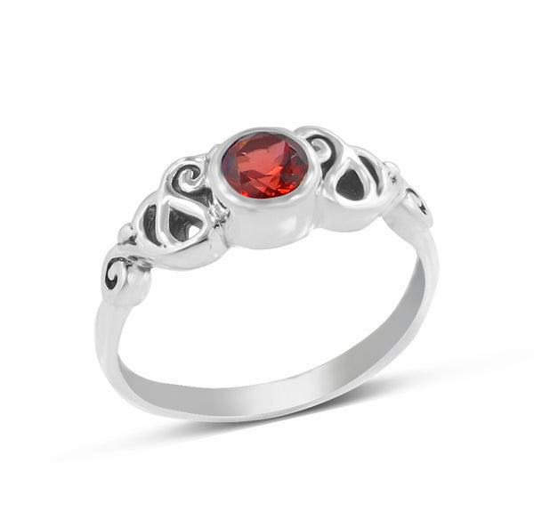 Amethyst Silver Ring