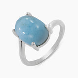 Genuine Tanzanite Silver Rings