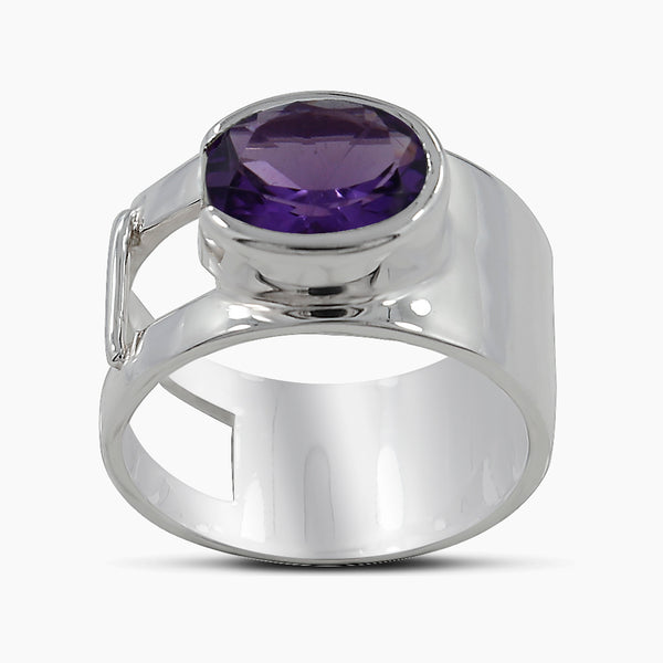 925 Sterling Silver Amethyst Rings
