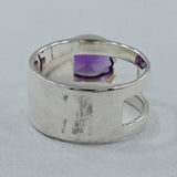 925 Starling Silver Amethyst Ring