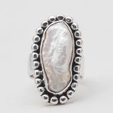 Fresh Water Pearl Silver Rings