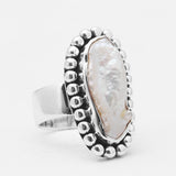 Fresh Water Pearl Silver Rings