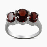 925 Sterling Silver Blue Topaz Rings