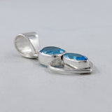 Blue Topaz 925 Sterling Silver Pendant