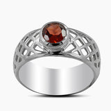 925 Sterling Silver Blue Topaz Rings