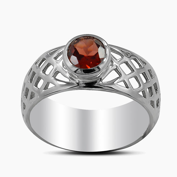 925 Sterling Silver Blue Topaz Rings