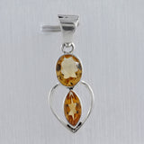 Blue Topaz 925 Sterling Silver Pendant