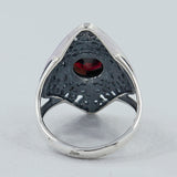 925 Starling Silver Amethyst Ring