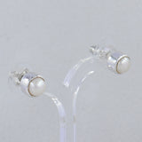 Pearl Silver Studs Earrings