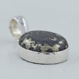 Apache Gold Pyrite Silver Pendant