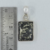 Apache Gold Pyrite Silver Pendant