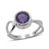 Iolite Silver Ring