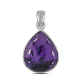 Purple Super Seven Gemstone Silver Pendant