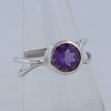 925 Starling Silver Iolite Ring