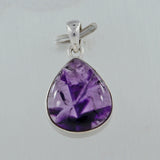 Purple Super Seven Gemstone Silver Pendant