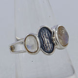 Moonstone Silver Ring