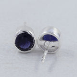 Mystic Quartz Studs Silver Earring