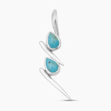 Mexican Turquoise Silver Pendants