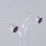 Mystic Quartz Studs Silver Earring