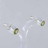 Mystic Quartz Studs Silver Earring