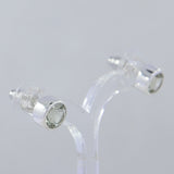 Mystic Quartz Studs Silver Earring