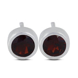 Mystic Quartz Studs Silver Earring