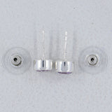 Mystic Quartz Studs Silver Earring