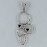 Blue Topaz 925 Silver Pendant