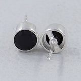 Mystic Quartz Studs Silver Earring