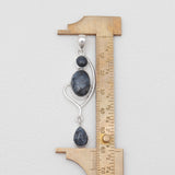 925 Sterling Silver Pietersite Jasper Pendants