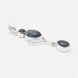 925 Sterling Silver Pietersite Jasper Pendants