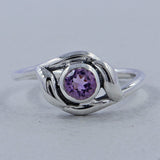 925 Sterling Silver Smoky Quartz Ring