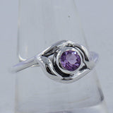 925 Sterling Silver Smoky Quartz Ring