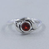 925 Sterling Silver Smoky Quartz Ring