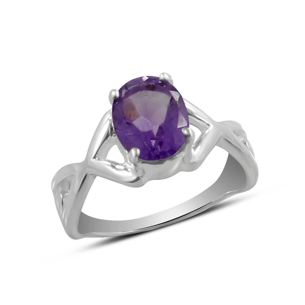 925 Sterling Silver Citrine Ring