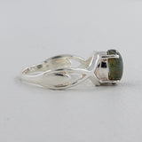 Citrine Silver Ring