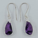 Amethyst Silver Earrings