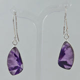 Amethyst Silver Earrings