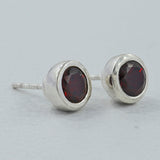 Mystic Quartz Studs Silver Earrings