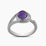 Natural Peridot Silver Rings